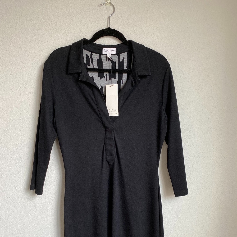 NWT Amy Matto New York Black Tunic Style Dress